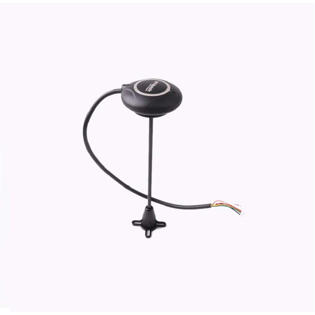 GPS Antenna Mount Folding Bracket Anodized Aluminum Carbon for M8N GPS